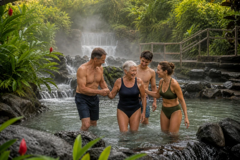 Trip path family arenal