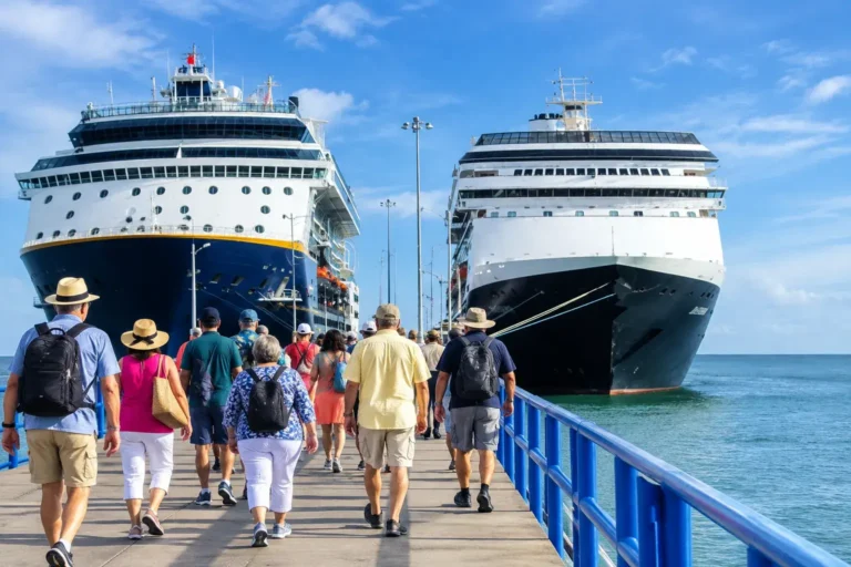 A Clear Welcome at the Pier