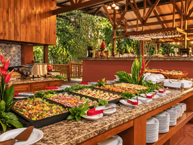 Lunch at the hacienda