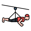 Ziplining